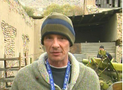 photo: Tim King reporting from Afghanistan