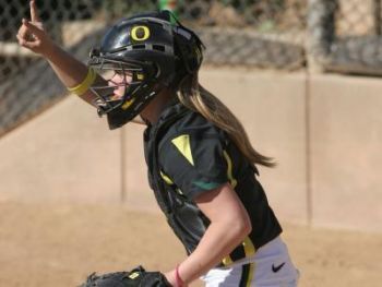 oregon softball photo