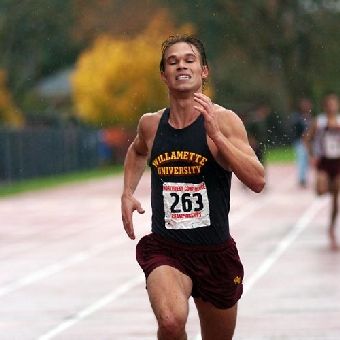 Former Willamette University runner Nick Symmonds 