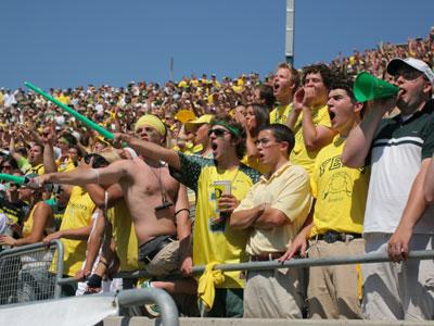 oregon fans photo