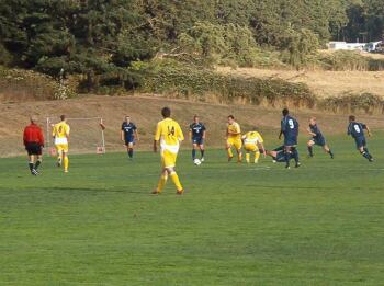 Corban men's soccer