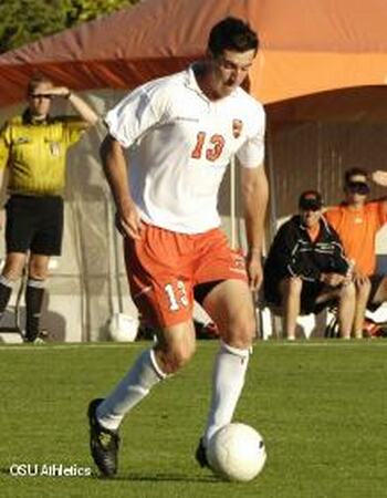OSU Men's soccer player