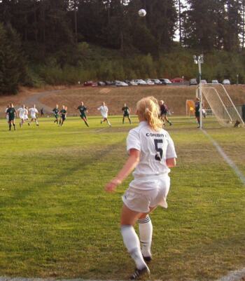 Corban Women's Soccer game