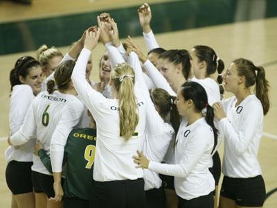 oregon volleyball team