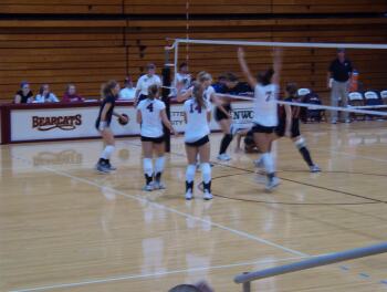PAcific vs WIllamette volleyball
