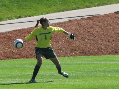 Ducks soccer goalkeeper