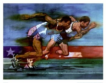 Track and field art