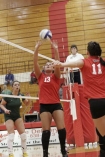 WOU Women's volleyball in action
