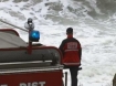 Coast Guardsman standing watch