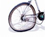 Crashed bicycle