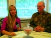 Bonnie King and Dr. Leveque