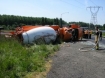 Rolled cement truck, Salem, Oregon 51507
