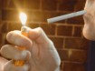 Close up of cigarette