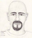 Sketch of the Clackamas, Oregon assault suspect that was released today, 6 6 07