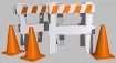 Construction cones