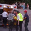 Gresham Fire Personnel, Corbett Fire Personnel and AMR Personnel effecting the care and transport of diving victim 6 1 07