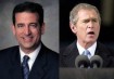 Russ Feingold and George W. Bush