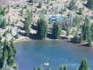 Helicopter gathering water near Black Crater Fire 