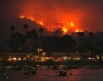 Recent wildfire in Southern California