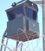 One of the guard towers at Guantanamo Bay