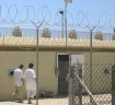 Prisoners in the yard at Guantanamo Bay