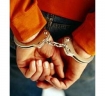 person handcuffed