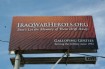 IraqWarHeroes.org billboard in Washington
