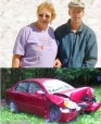 David Schwartz and Cheryl Gibbs and the car they were driving when they died tragically June 8th