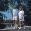 Seniors walking