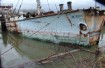 Derelict fishing vessel in Everette, Washington