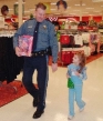 Shop with a Cop event from 2005