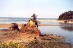 Siletz Bay in Lincoln City, Oregon