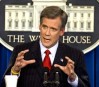 Outgoing White House Spokesman Tony Snow