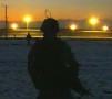 Soldier on patrol in Afghanistan