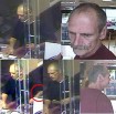Images of a bank robbery suspect that the FBI has nicknamed 