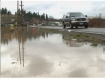 Flooded Oregon street