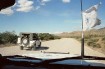 Shot of United Nations World Food Programme vehicle