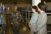 Mary Oberst, First Lady of the State of Oregon (center), and Mary Len Rees, wife of Maj. Gen. Raymond F. Rees, the Adjutant General, Oregon National Guard