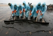 Oil spill cleanup