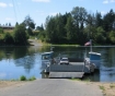 The Buena Vista Ferry on the Willamette River.