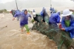 Typhoon damage at Hongshan Village in Xiapu County, southeast China's Fujian Province