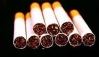 Cigarettes piled