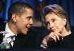 Clinton and Obama