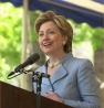 Presidential candidate, Senator Hillary Clinton