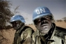 Members of Nigerian battalion of the UN-AU Hybrid Mission in Darfur on patrol.  Photo: United Nations