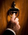 Creditor knocking on door