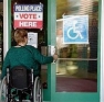 Disabled person voting