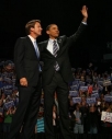 Baradk Obama and John Edwards