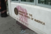 Iraq embassy image with blood