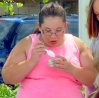 Overweight girl
